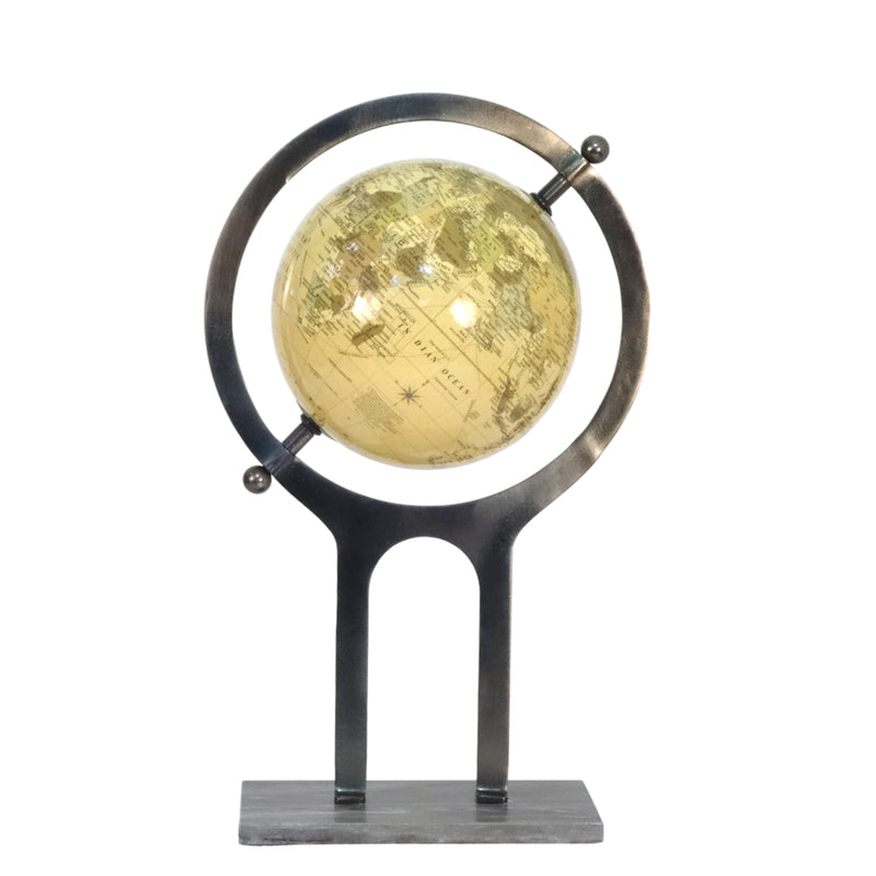 18" Hadley Metal Globe