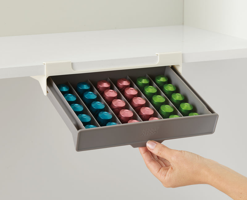 Joseph Joseph coffee capsule drawer Grey