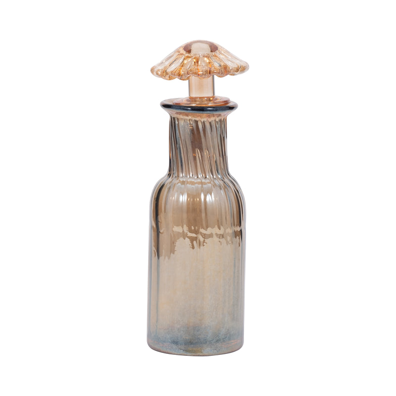 13" Igor Mushroom Glass Bottle