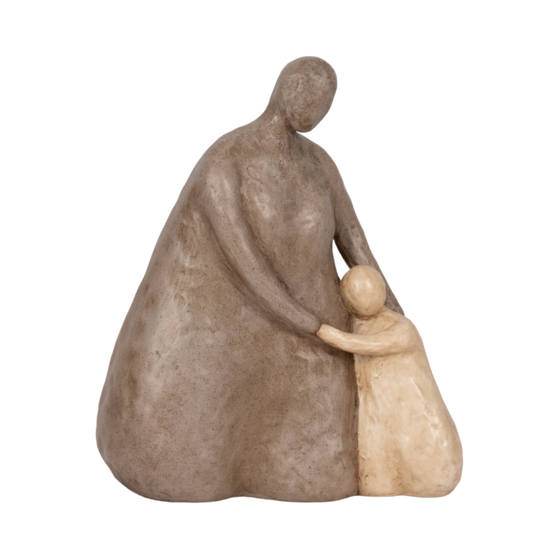 10" Parent And Child Hugging, Multi