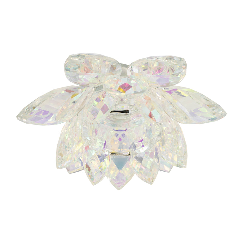 RAINBOW CRYSTAL LOTUS VOTIVE HOLDER