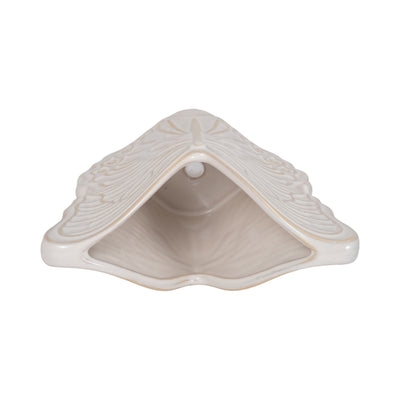 7" Butterfly Planter, Ivory