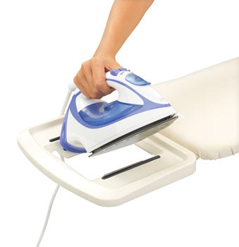 Brabantia Ironing Board A, 110x30 cm w Steam Iron Rest Feathers