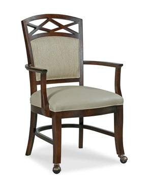 Alice Arm Chair W/ Front Casters