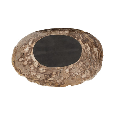 Petrified Wood, 18" Oval Bowl, Multi