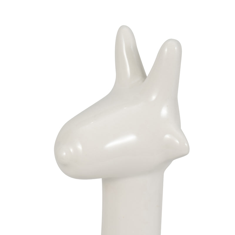 WHITE GIRAFFE BALLOON ANIMAL