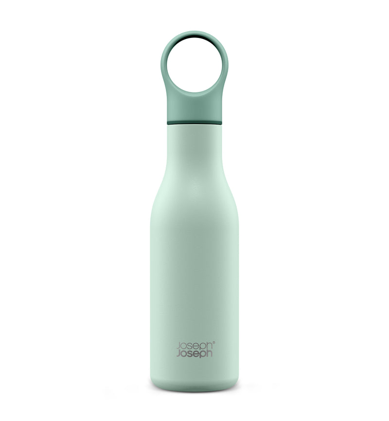 Joseph Joseph  Loop Vacuum  Insulated Water Bottle 500 ml, Green