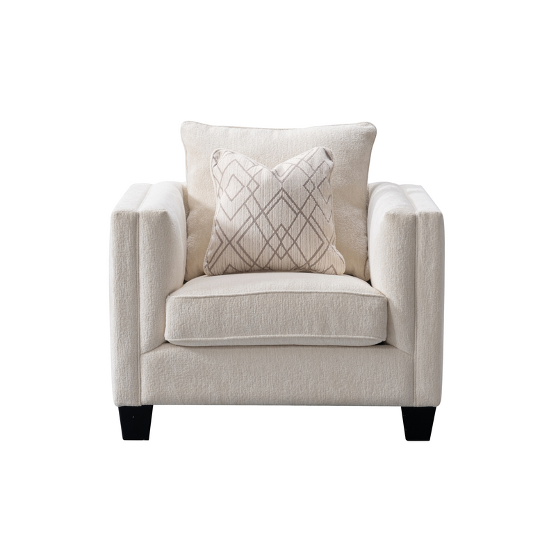 Plush Paradise Beige Chair W103