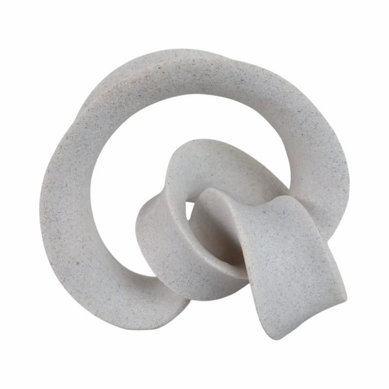 8" MENEN SMALL GREY LOOP STATUARY