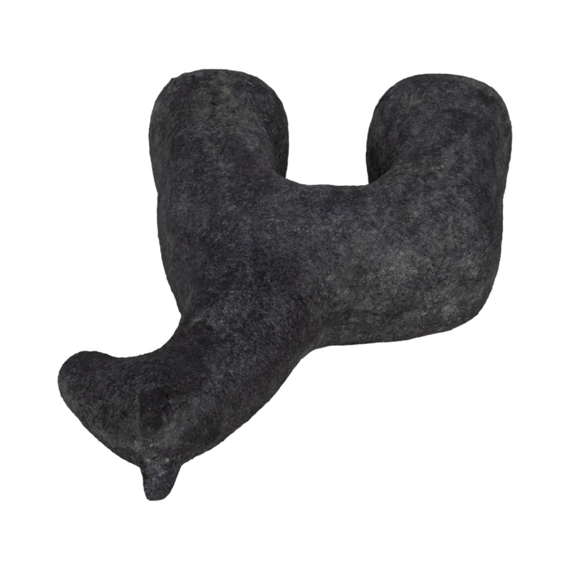 9" Textured Horse, Black