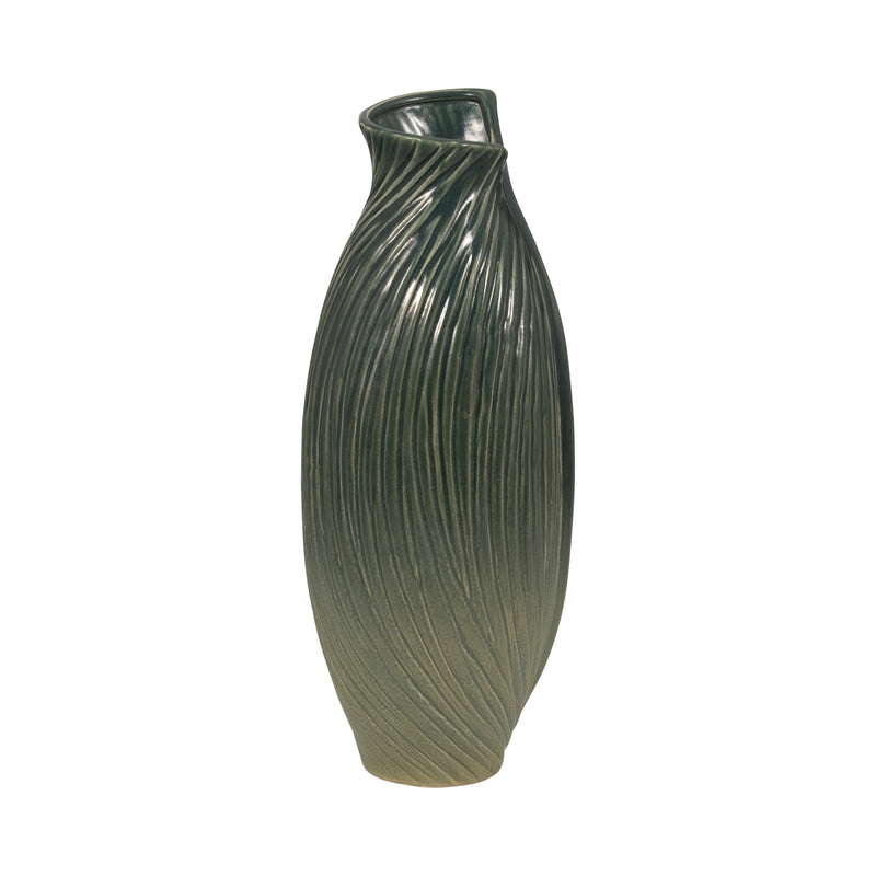 Rubpert Large Green Vase