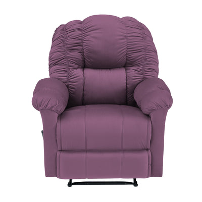 Velvet Classic Recliner Chair - Light Purple - Stanford