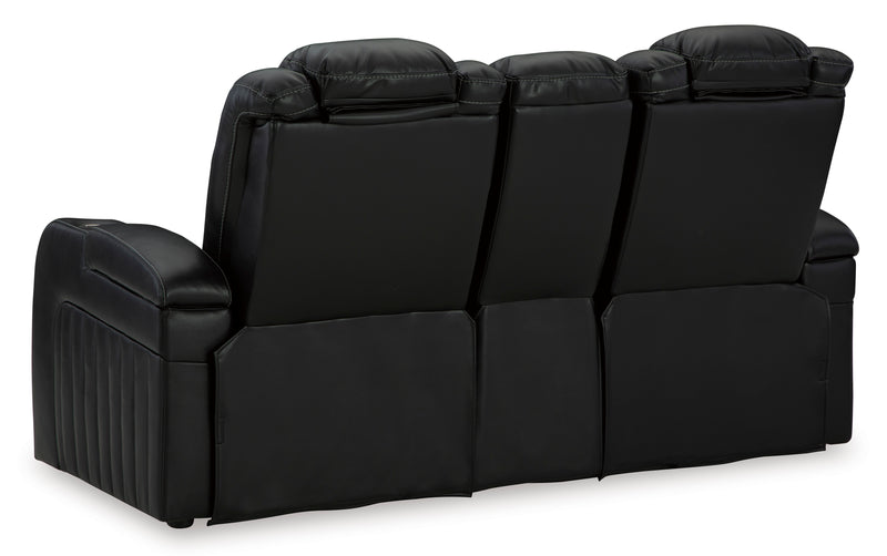 Caveman Den Power Reclining Loveseat with Console (190.5cm)