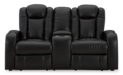 Caveman Den Power Reclining Loveseat with Console (190.5cm)