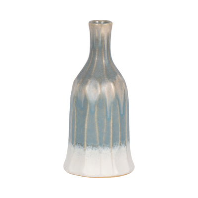 9" Estella Small Blue Bottle