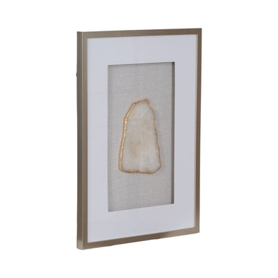 S/2 20x28 Nora Sliced Stone Shadowbox 2/a Wall Dec