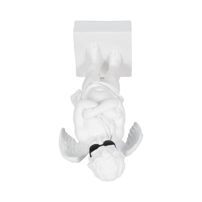 11" Angel With Sunglasses, White