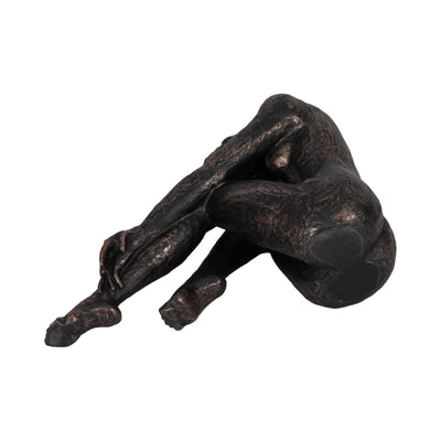 11" Resting Ballerina, Bronze