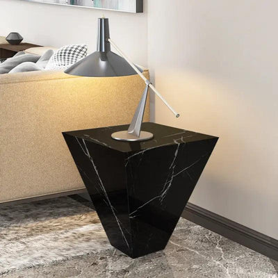 Estorio Elegance Marble Side Table By Alhome