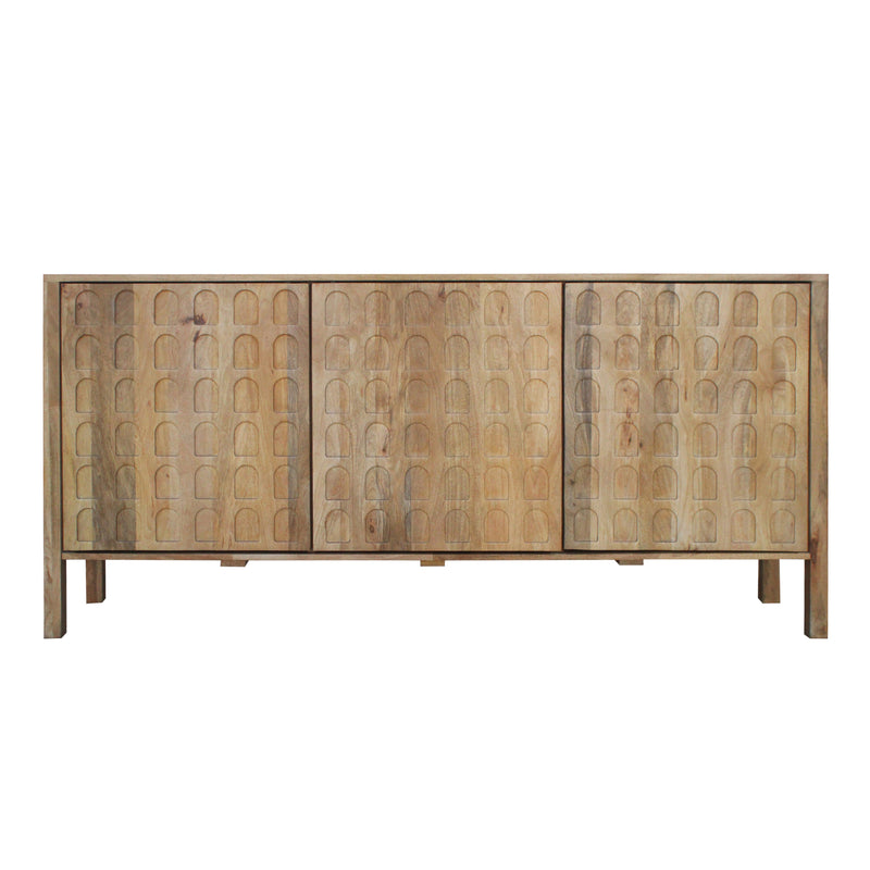 63" Mini Arches Sideboard,natural