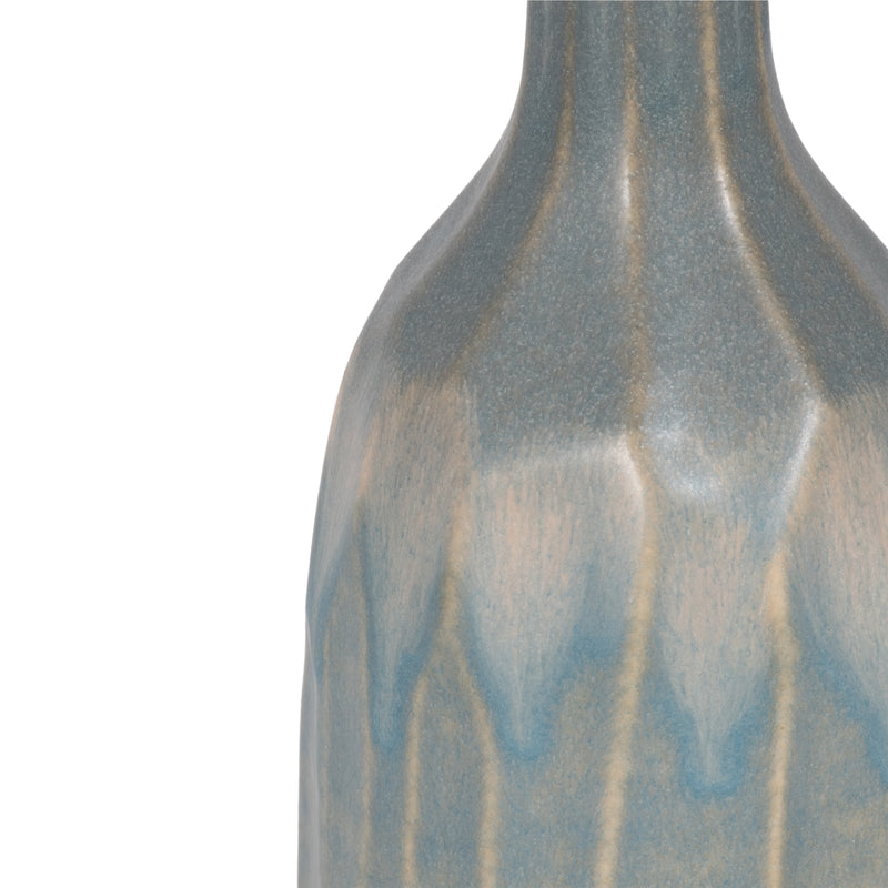 12" Estella Medium Blue Bottle