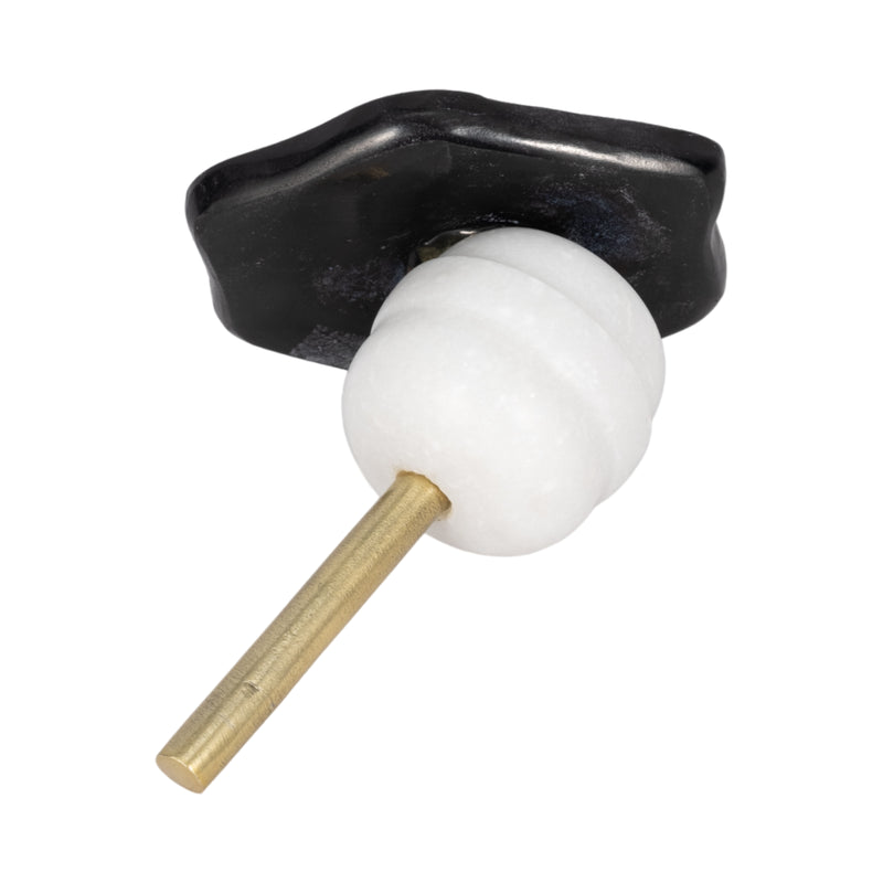 Marble, 6" Melted Lollipop, Multi