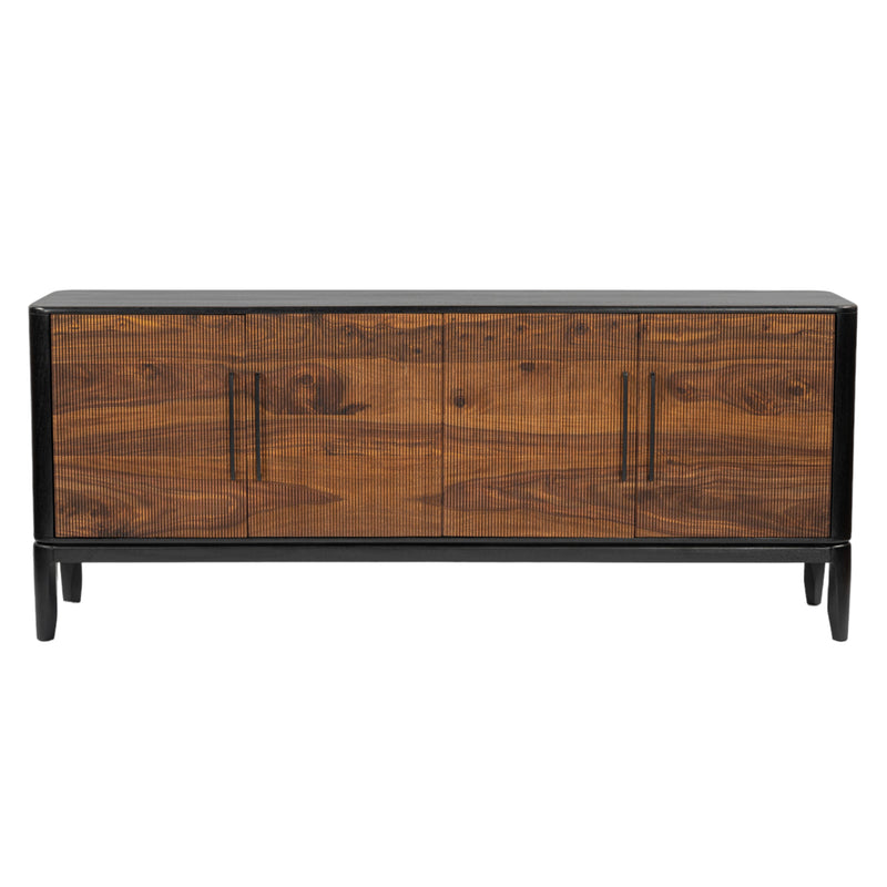 72" Emmett Carved Wood Sideboard, Brwn/kd