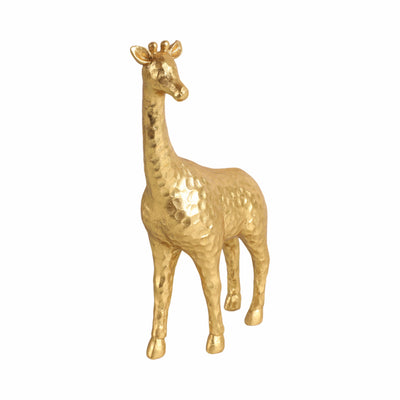 10" Standing Pretty Giraffe, Gold