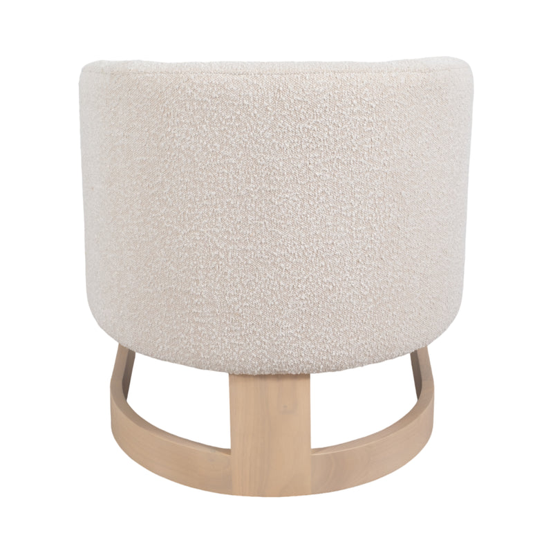 32" Kaiser Accent Chair, Ivory