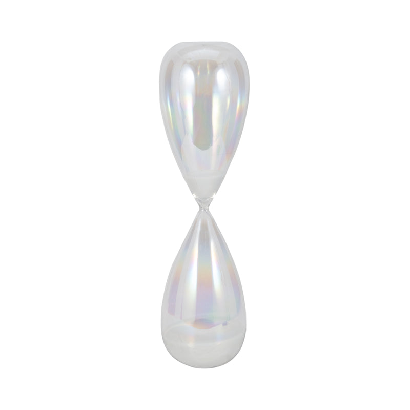 23" Cassandra Large Irridescent Hourglass