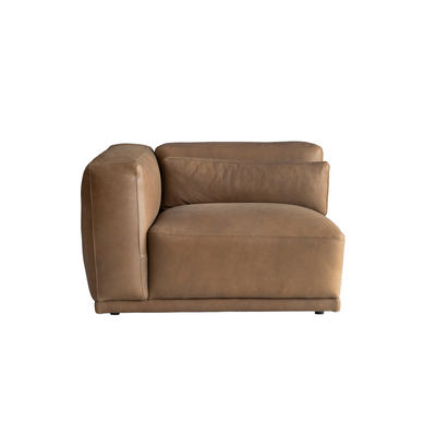 Sleek Serenity Caramel Sectional W304