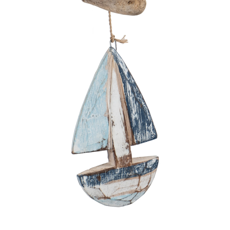 DRIFTWOOD, 39"L BOAT HANGINGS, MULTI