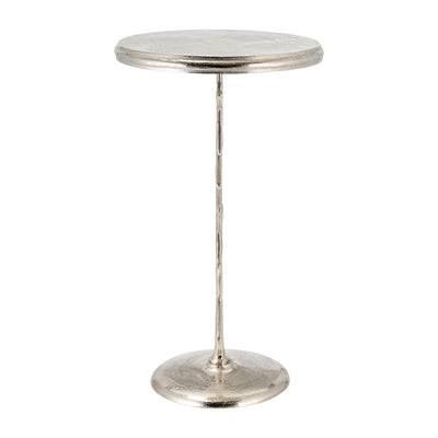 METAL, 14"D/25"H, SILVER STARFISH SIDE TABLE, KD