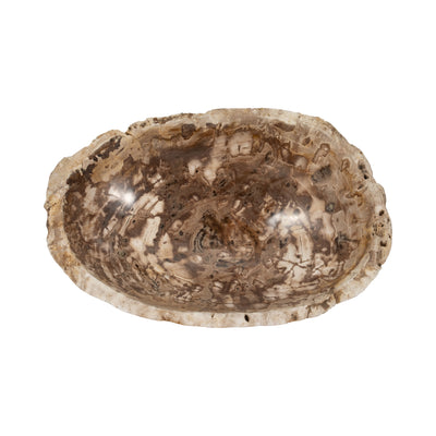 Petrified Wood, 18" Oval Bowl, Multi