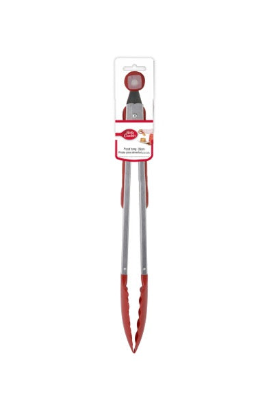 Betty Crocker Stainless Steel Tong (35CM) Red