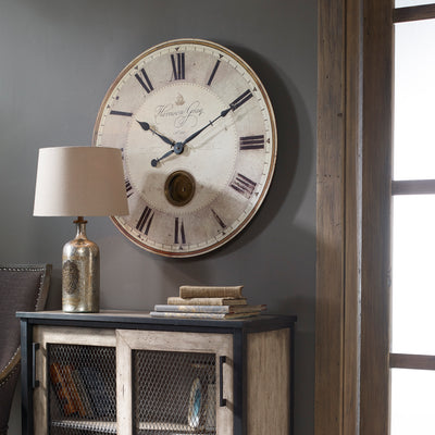 Harrison Gray 30" Wall Clock