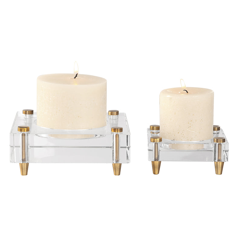 Claire Candleholders, S/2