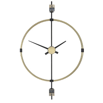 Time Flies Wall Clock