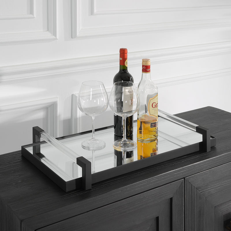 DEKI TRAY, BLACK