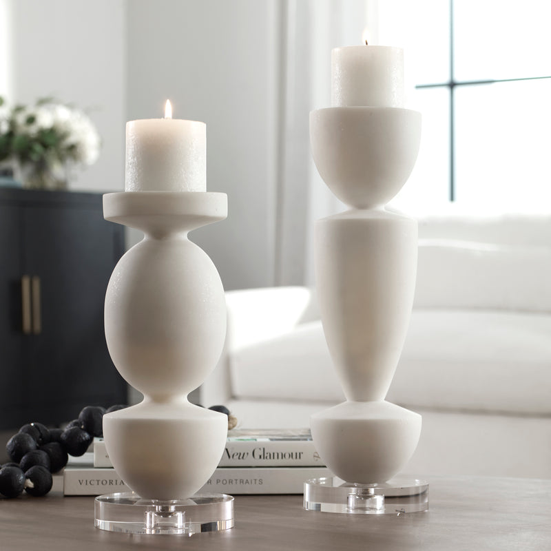 Lido Candleholders, S/2