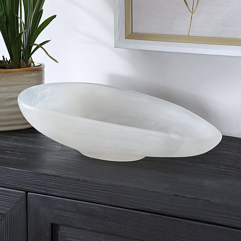 Uttermost Marchena White Bowl