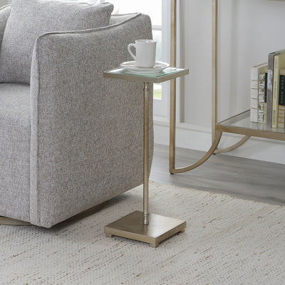 Henzler Square Accent Table -26x26 CM