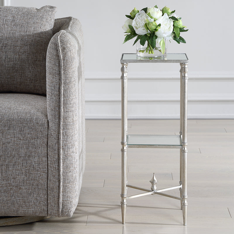 Henzler Small Square Accent Table - 25x25 cm