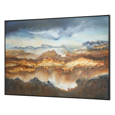 Valley Of Light Hand Painted Canvas