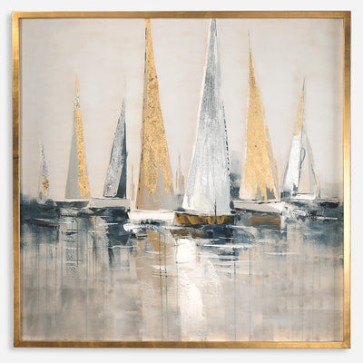 Regatta Hand Painted Canvas