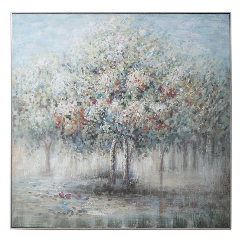 Fruit Trees Hand Painted Canvas