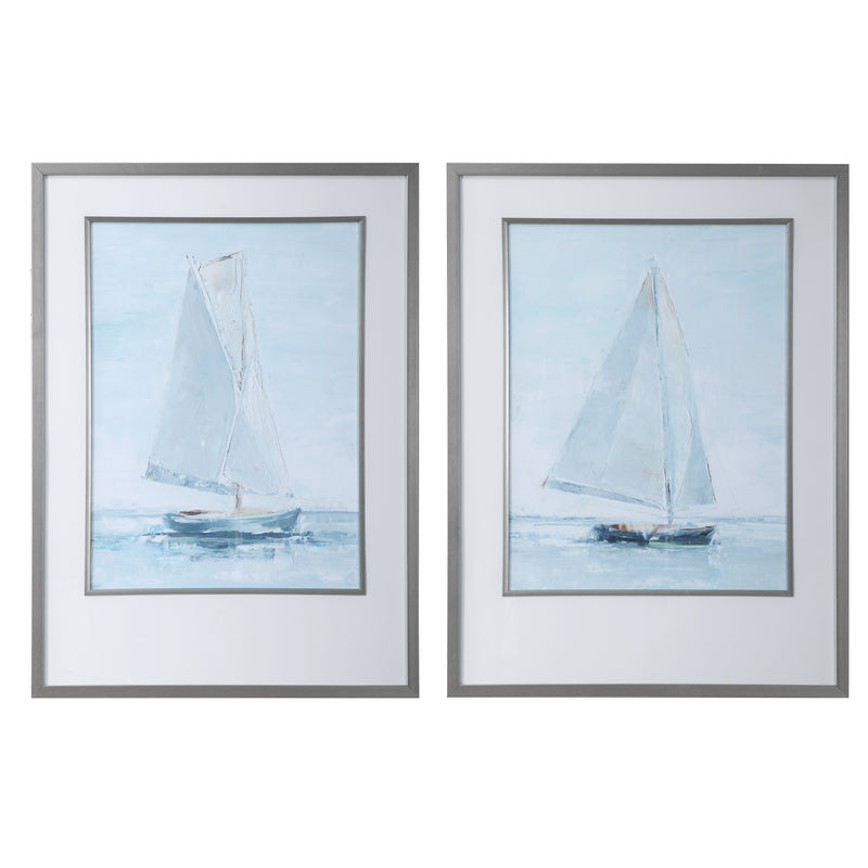 Seafaring Framed Prints, S/2