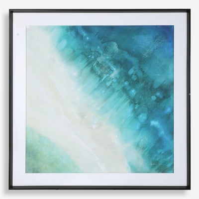 BIRD'S-EYE VIEW FRAMED PRINT