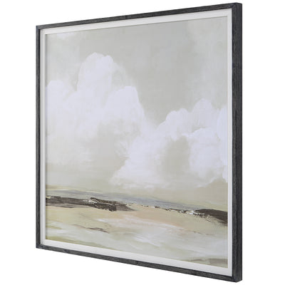 Soft Clouds Framed Print