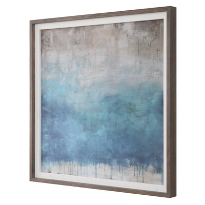 Serenity Paused Framed Abstract Print